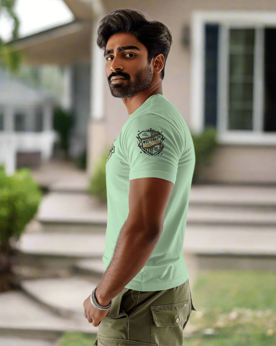 AAURS SPORTS PURE COTTON PRINTED T-SHIRT
