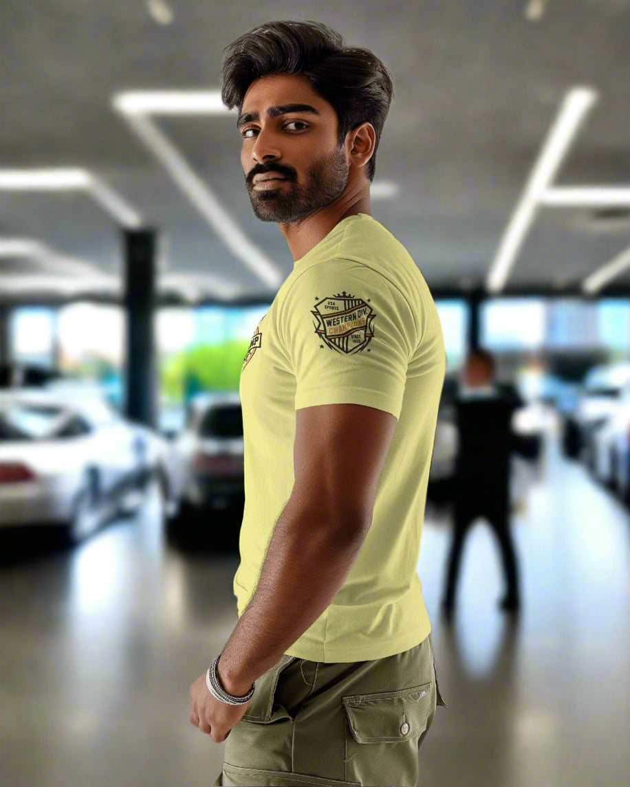 AAURS SPORTS PURE COTTON PRINTED T-SHIRT