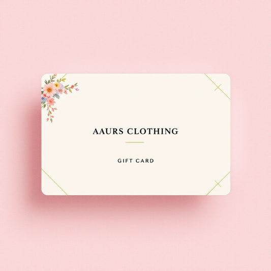 Aaurs Clothing Gift Card