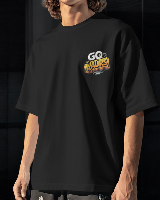 Aaurs Oversized Premium Pure Cotton Printed T-shirt